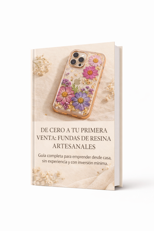 Guía premium fundas de resina artesanales